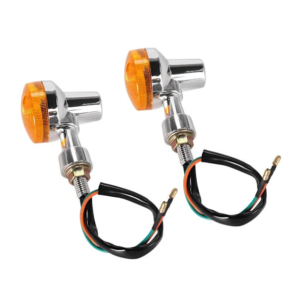 Retro Cykel Indikeringslampa Hög Ljusstyrka LED Hållbarhet ABS Design