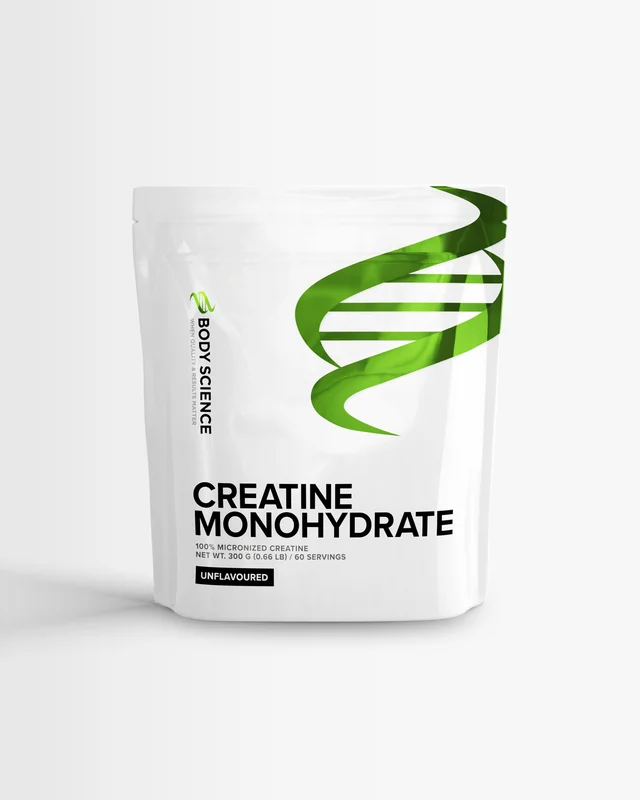 Kreatiini - 500 g - Body Science Creatine Monohydraatti - Tehonlisääjät