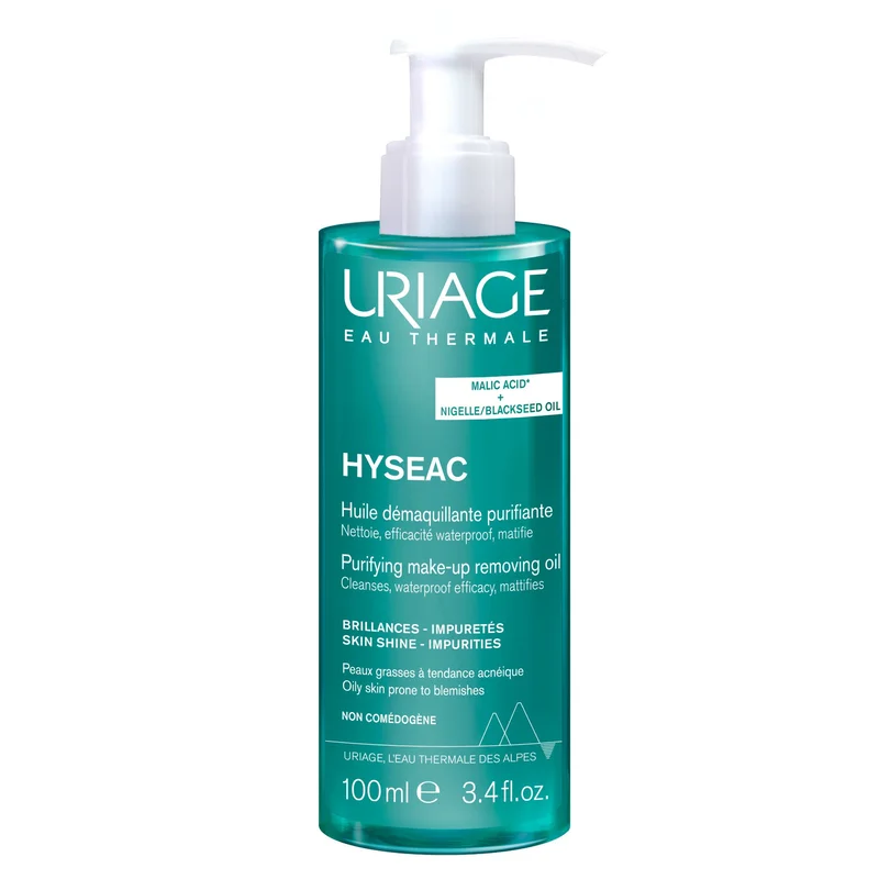 URIAGE HYSÉAC Olio Detergente Purificante 100ml - Olio detergente viso