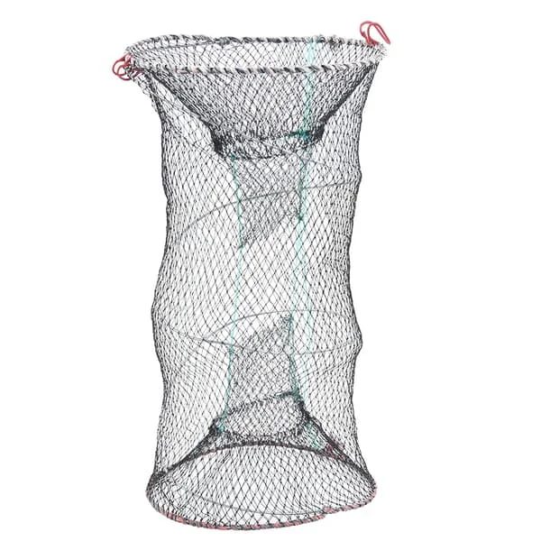 Portable Folding Fishing Net Bait Shrimp Cage Crab Lobster Trap Lure Net