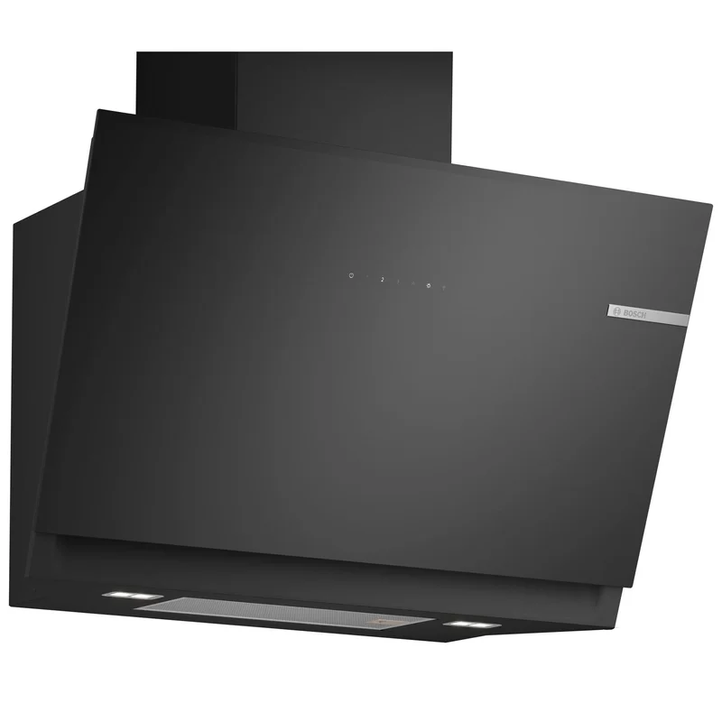 Bosch DWK81AN60 Serie 6 vägghängd köksfläkt 80 cm, svart | Vitvaror > Köksfläkt | Bagaren och Kocken