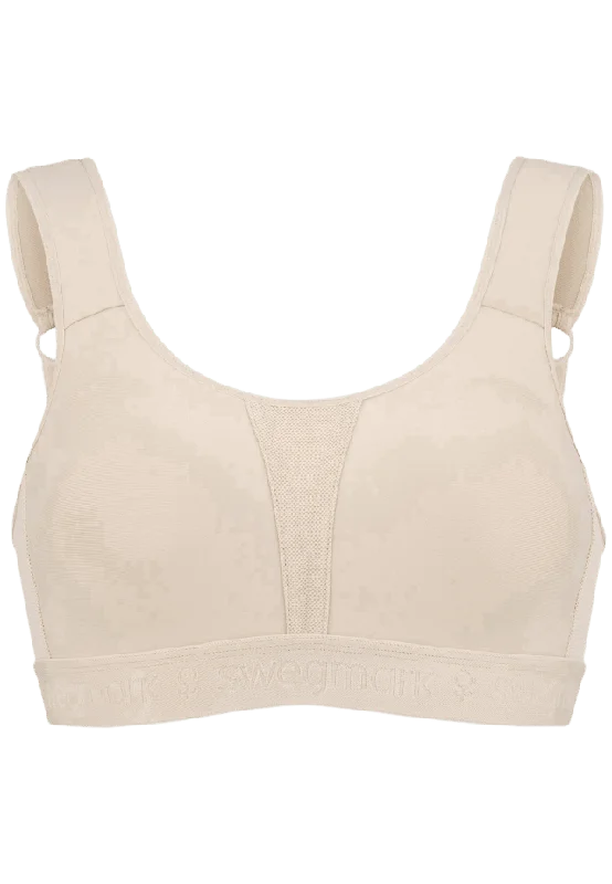 Swegmark Kimberly Iconic Sport-bh Träningskläder Dam Beige 80f