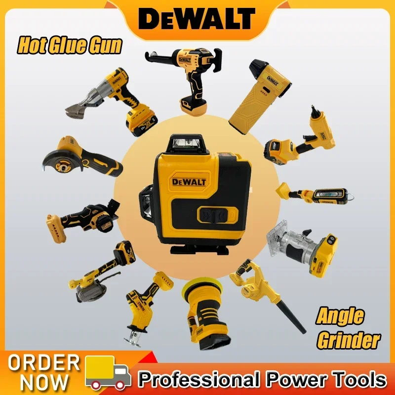 AliExpress - Scie sauteuse DEWALT, mini souffleur électrique, meuleuse d'angle 12V, débroussailleuse sans balais, niveau laser, scie de découpe, 