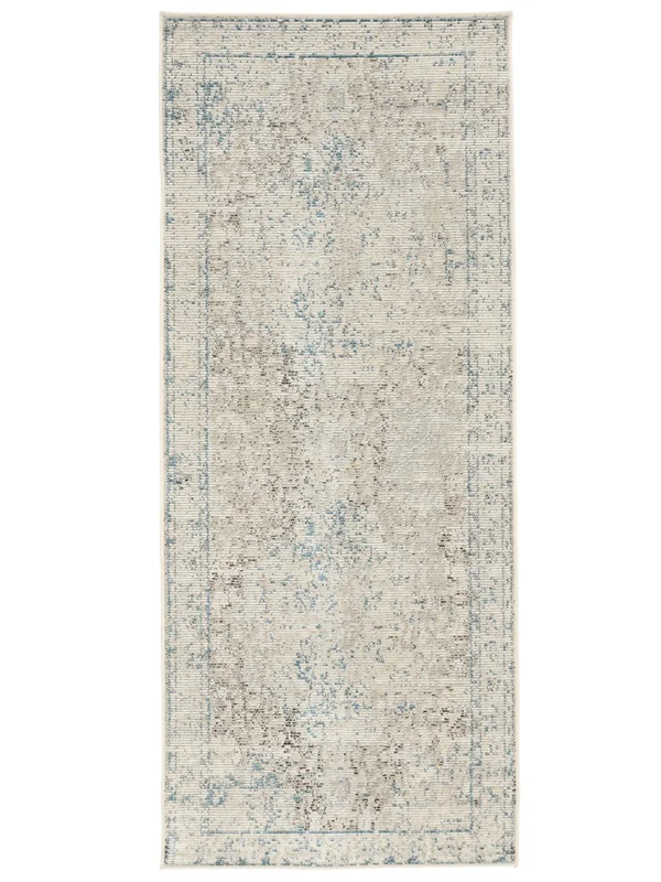 Vintage Medallion Small Nadia Rug - Cream White/Greige 80X200 Classic Style