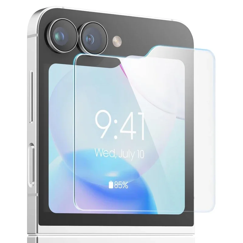 AliExpress - Verre de protection pour Samsung Galaxy Z Flip 6, protecteur d'écran en verre trempé hautement transparent Z Flip 5
