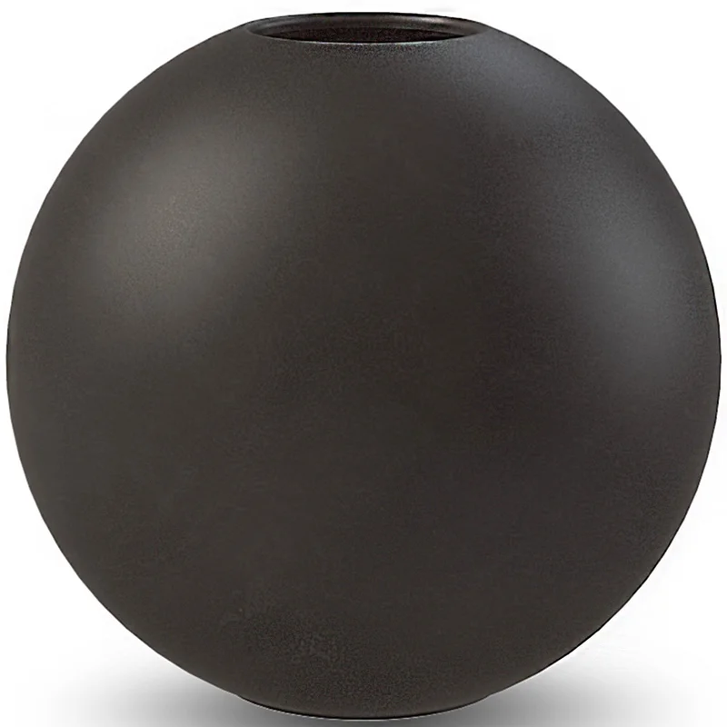 Cooee design Ball vase, 10 cm, black | KitchenOne