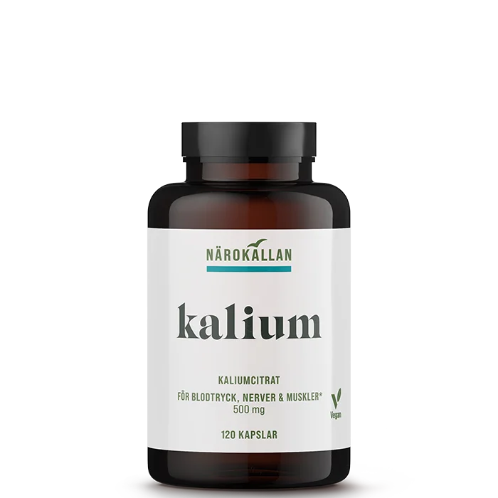 Närokällan Kaliumcitrat 120 kapsler