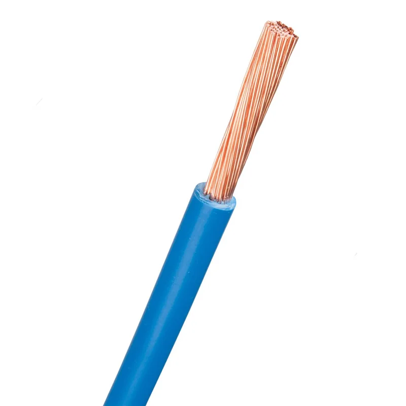 Nexans 11020340-004 Kytkentäkaapeli RK 10, 90 °C (H07V2-K 4) 10 mm², Liitäntätulpat & kaapelit