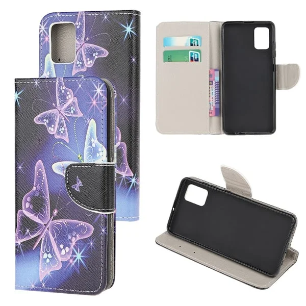 Samsung Galaxy A71 Lommebok - deksel - Vakker Sommerfugl