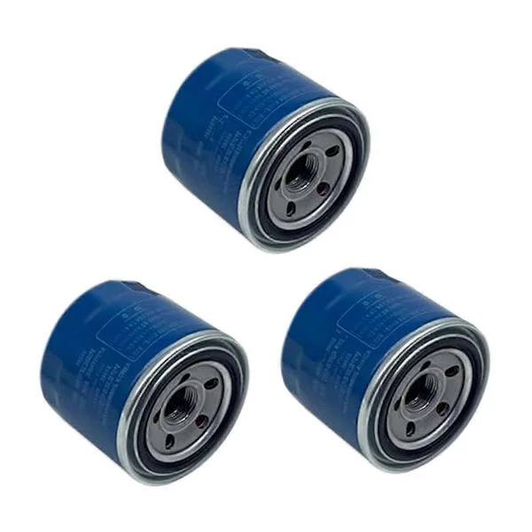 Olje Filter 26300-35505, 3-Dels Oljefilter Bilfilter Element Tilbehør for Hyundai og Kia