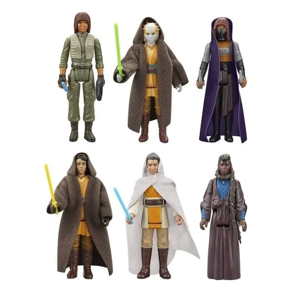 Hasbro - Star Wars: Acolyte Retro Collection - Paket med 6 figurer Star Wars: Acolyte Retro Collection 10 cm