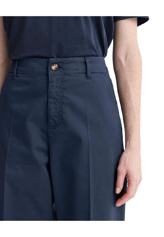Newhouse Marie Satin Chinos Dam Blå 44