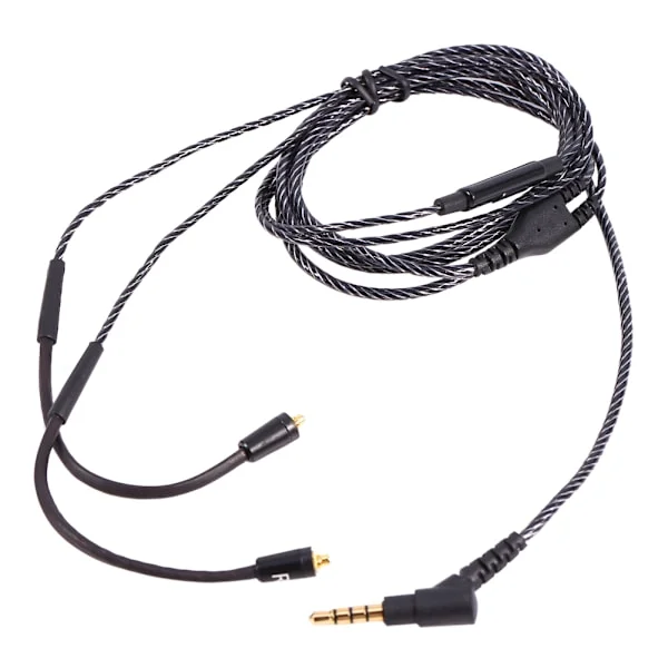 Ersättningsuppgradering Ljudkabel Sladd 3,5 mm Jack för SHURE SE535 SE425 SE315 SE215 SE846 Hörlurar