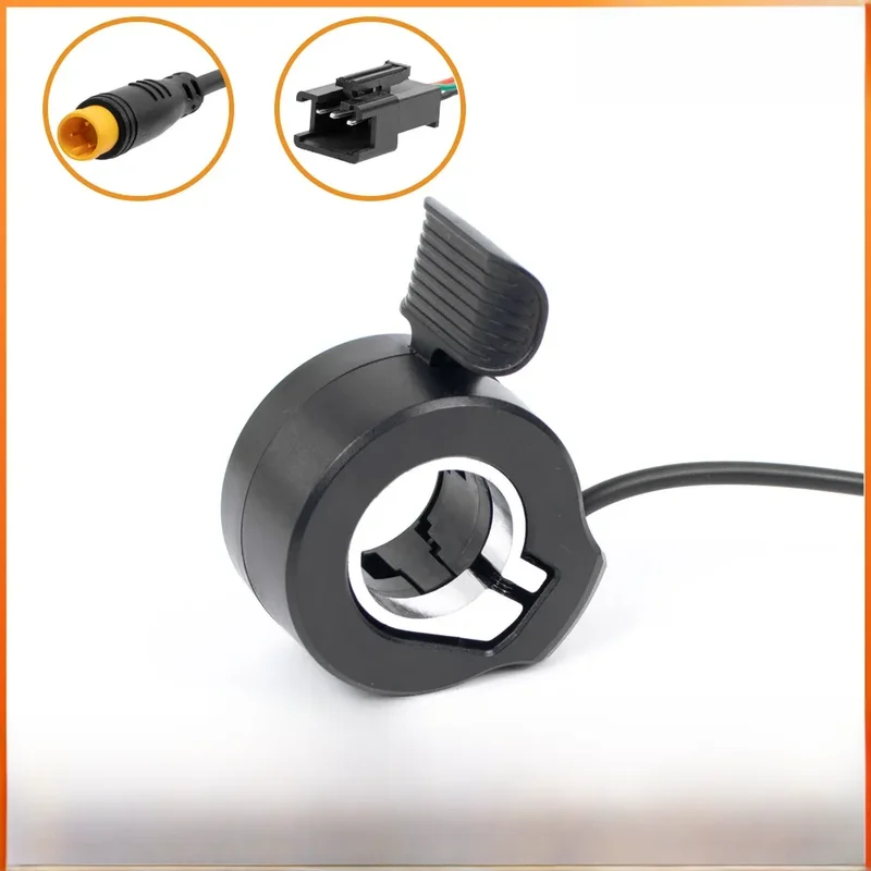 AliExpress - Elektrische Fahrrad 130X Daumen-drossel 24V 36V 48V 60V 72V 3pin Wasserdichten Stecker Ebikes rechts/Links Hand Finger Drossel Zubehör