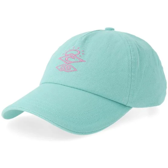 Rip Curl - Blau unconstructed Cap - Search Icon Cap Light Sea Blue Dad Cap / Unconstructed @ Hatstore