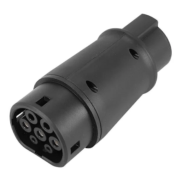 EVSE EV-adapter 32A J1772 Type 1 til Type 2-kontakt EV-adapter, Elbil lader Lading C