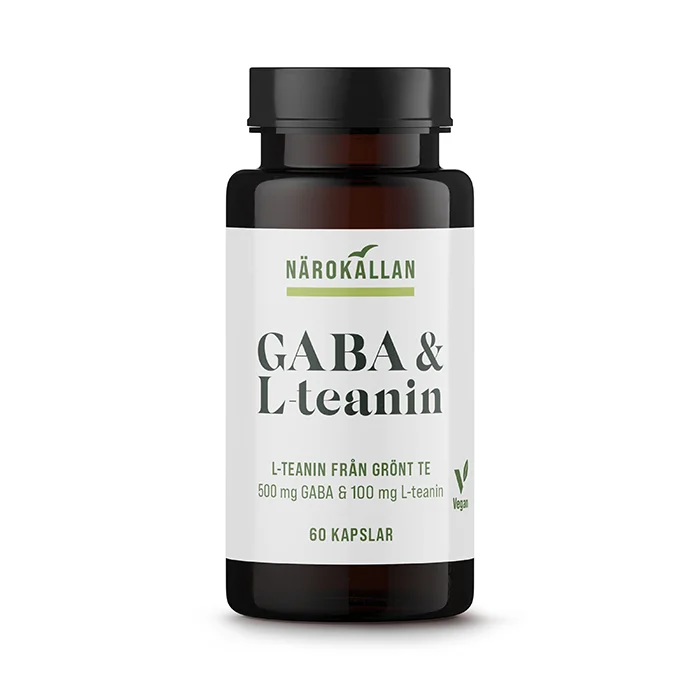 Närokällan GABA + L-teanin 60 kapslar