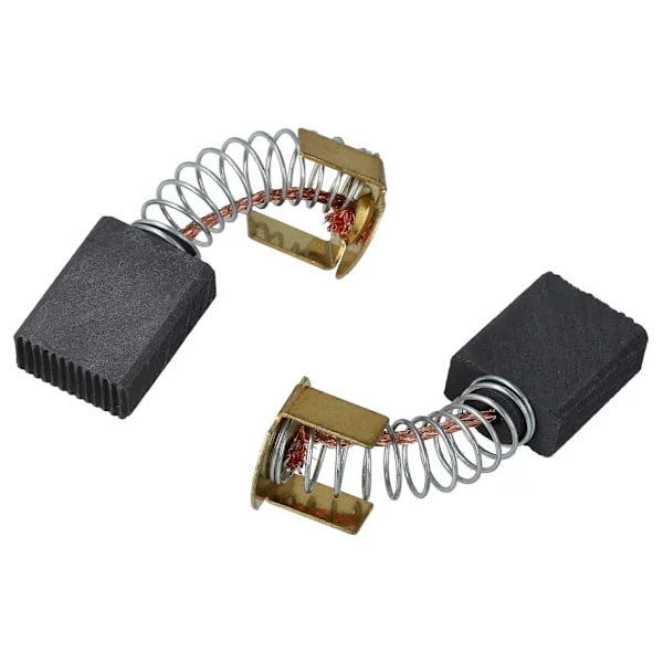 2x karbonbørster 6,5 x 13,5 x 17 mm, kompatibel med Bosch PTS 10 MK I, 10 gjæringssag, bordsag