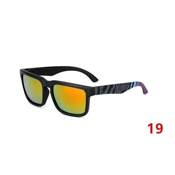 Vintage KEN BLOCK Solbriller Mænd Spioneret Mærke Designer Reflekterende Spejl Solbriller Mandlige Kvinder Retro Firkantet Kørebriller uv