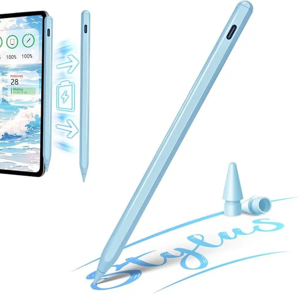 2025 Uusin malli Stylus-kynä iPad A16:lle, Apple Pencil A16 yhteensopiva iPad 11.-6. sukupolven, iPad Pro M4 13/12.9/11, iPad Air M3/M2, iPad minin 
