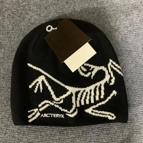 ARC'TERYX Herrkeps Casual Varm Vintermössa Skidemössa Ljusgrå