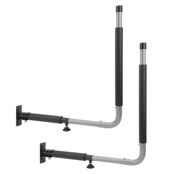 Car Roof Box Wall Mount Rack Foldable Telescopic 50KG Load-Bearing Kayak Storage Hooks Hanger for Canoes Surfboard