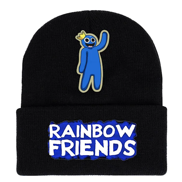 Roblox Rainbow Friends Stickad Mössa Beanie Herr Dam Barn Present