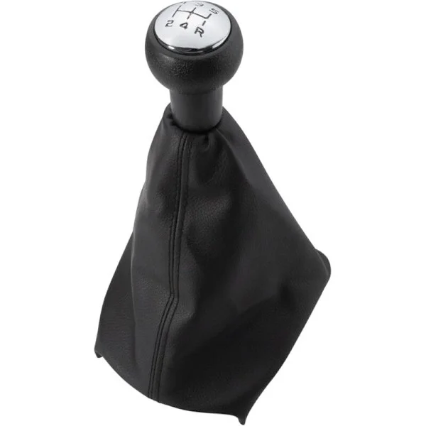 Växelspaksknopp, dammtäta tillbehör, växelspaksskydd, växelspaksknopp, lämplig för Peugeot 207/307/308/406/607/608/CC
