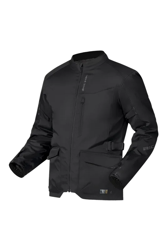 MC-Jakke Richa Buster 2 WP Lang Svart XXL Lang