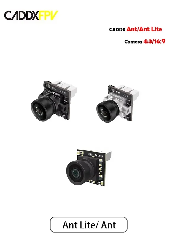 AliExpress - CADDX Ant FPV-Kamera 1200TVL Ant Lite Analogkamera (FPV Cycle Edition) 4:3/16:9 NTSC/PAL-Kamera