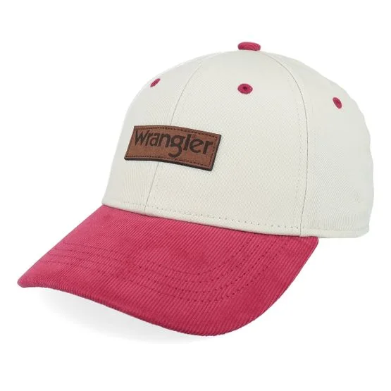 Wrangler - Beige adjustable Caps - Herdsman Corduroy Cap Red Adjustable @ Hatstore