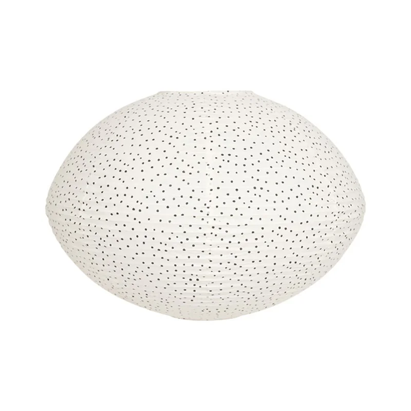 Oyoy living design Moyo Paper Shade lampe 44 cm, off white/black