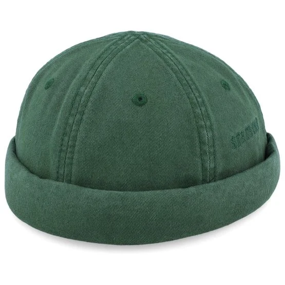Stetson - Green docker Beanie - Cotton Green Docker @ Hatstore