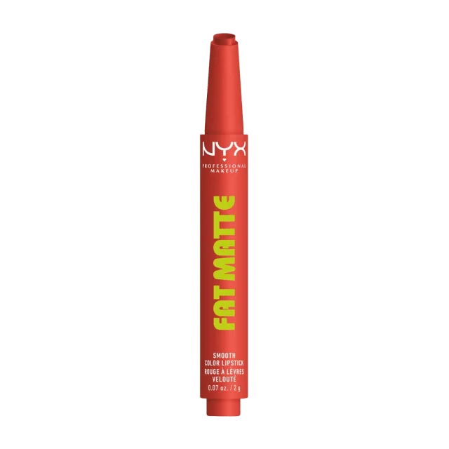 NYX Professional Makeup Fat Matte Slick Click Lip balm Läppstift Unisex Orange 2 GR
