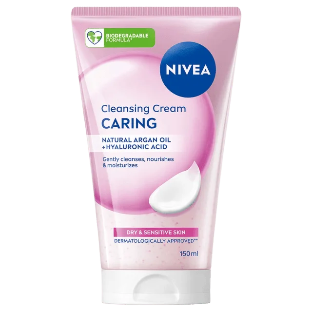 NIVEA Ansiktsrengöring Cleansing Cream Gentle 150 ml Rengöring Dam ONESIZE