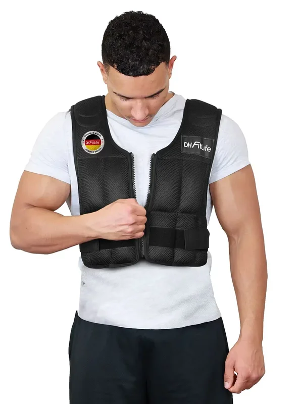 AliExpress - Verstellbare Gewichtsweste 10/20/30KG zum Muskelaufbau u. Krafttraining | Weighted Vest | Laufweste Damen Herren | Fitness Trainingsweste