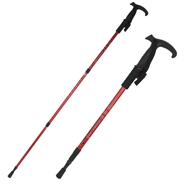 Gåstaver / Turstaver - 54-113 cm - Lette gåstaver, aluminiumstaver for turgåing 1 stk
