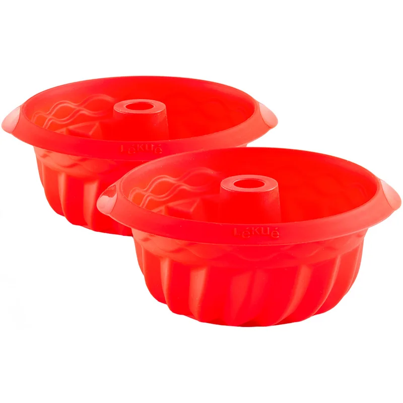 Lékué Sockerkaksform mini 15 cm 2-pack | Bakning > Kakbakformar > Kakform | Bagaren och Kocken