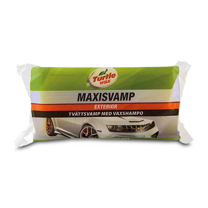 Vaskesvamp m. Shampoo Turtle Wax Maxi