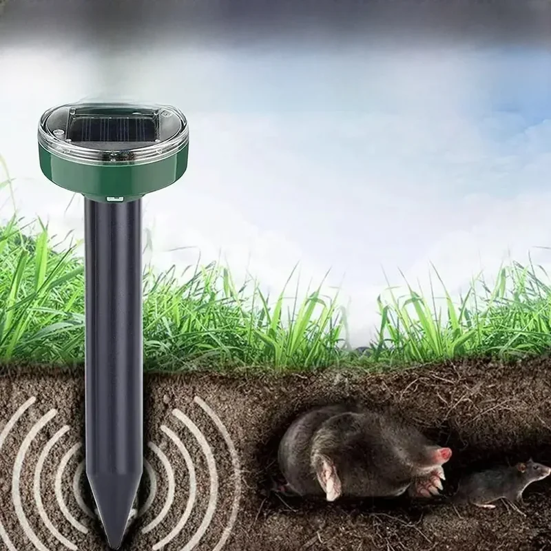 AliExpress - Répulsif antiparasitaire ultrasonique extérieur répulsif de taupes de jardin énergie solaire taupe à ultrasons serpent oiseau moustique 