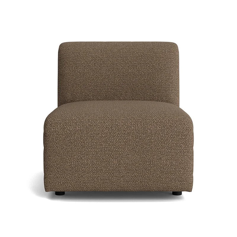 Wednesday 1 personers modul - Raisa Brun - 72x94x78 - Sofa - Raisa Brun 1-personers sofa modul med Massivt træ, chipboard & PU skum