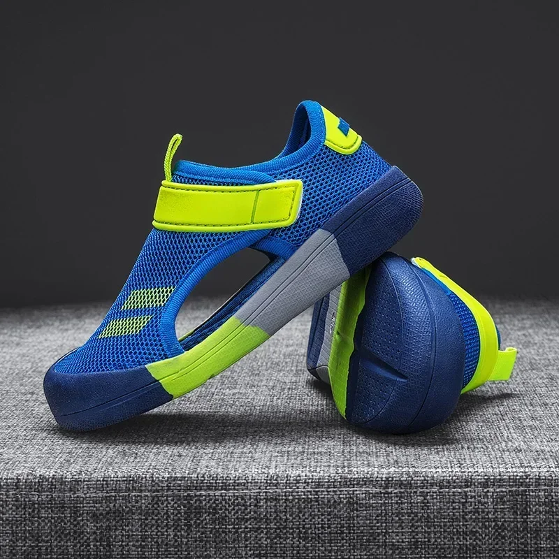 AliExpress - Sandales de plage légères pour enfants, chaussures décontractées pour garçons et filles, Parker fermé, sandales de sport pour bébés, 