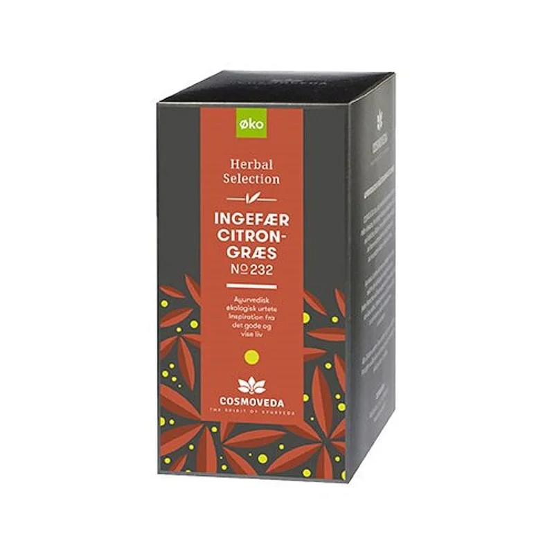 3 for 2 - Cosmoveda Ingefær Citrongræs Te Ø 20 breve, Helse & Madvarer, Te, Øvrig Te