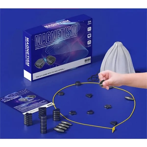 Brädspel Magnetiskt Schackspel Magnetiskt Brädspel Roligt Magnetiskt Brädspel Pussel Strategispel Julklapp för Barn