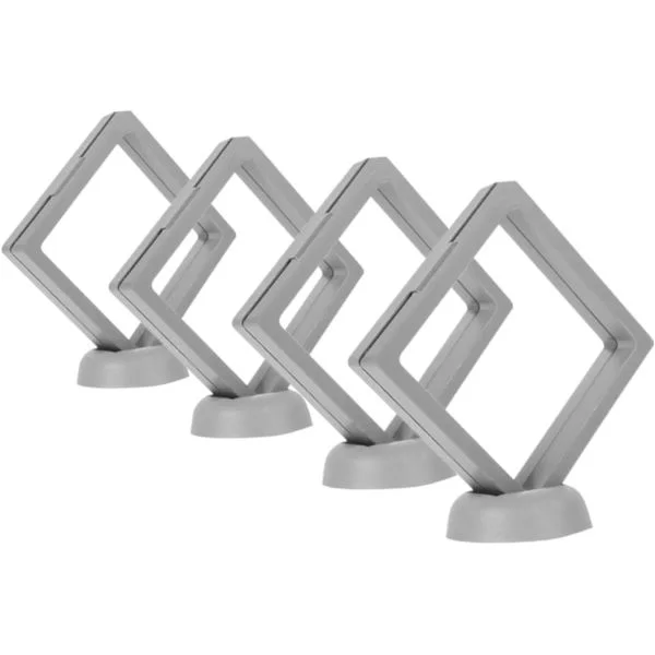 Luxury Jewelry Display Box Packaging Floating Ring Holder Women's Jewelry Box Abs Pe Material