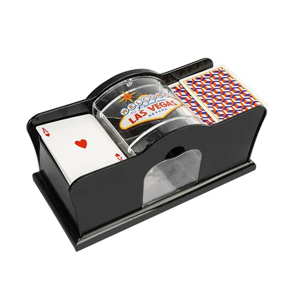 Hånddrevet Pokerkort-Stokker Effektiv Kortstokk-Stokkemaskin for Hjem/Utgående