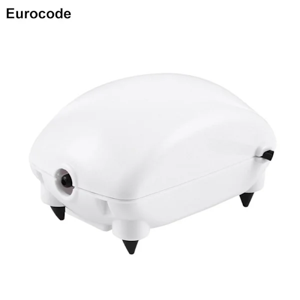 Akvariumluftpump med tillbehör Enkelt/dubbelt uttag Mute Fish Tank Oxygen Aerator Kraftfull kompressor för hemmet Single Hole EU Plug