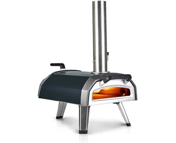 Ooni-Karu 2 Pizza Oven-Pizzaovn som kan fyres med ved, kull eller gass-Barbecue-Pizzaovn