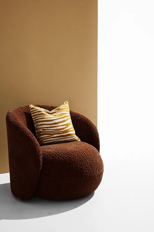 Jotex - Fauteuil Bruin Bruin - Bloom - Koop Pastill - Meubels bij Jotex
