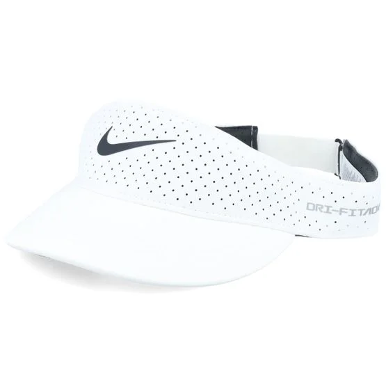 Nike - Blanc visor Casquette - Ace White/Black Visor @ Hatstore